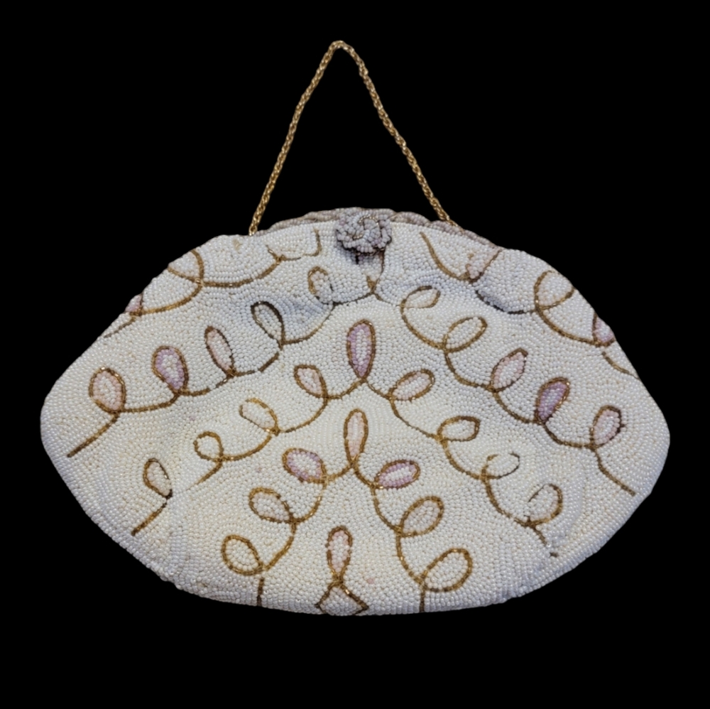 VTG Josef Hand Beaded in France Clutch
